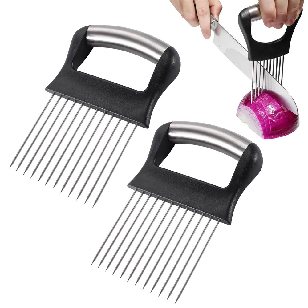 2-Pack Onion Holder for Cutting