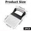 2-Pack Onion Holder for Cutting view 2