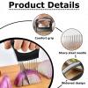 2-Pack Onion Holder for Cutting view 3