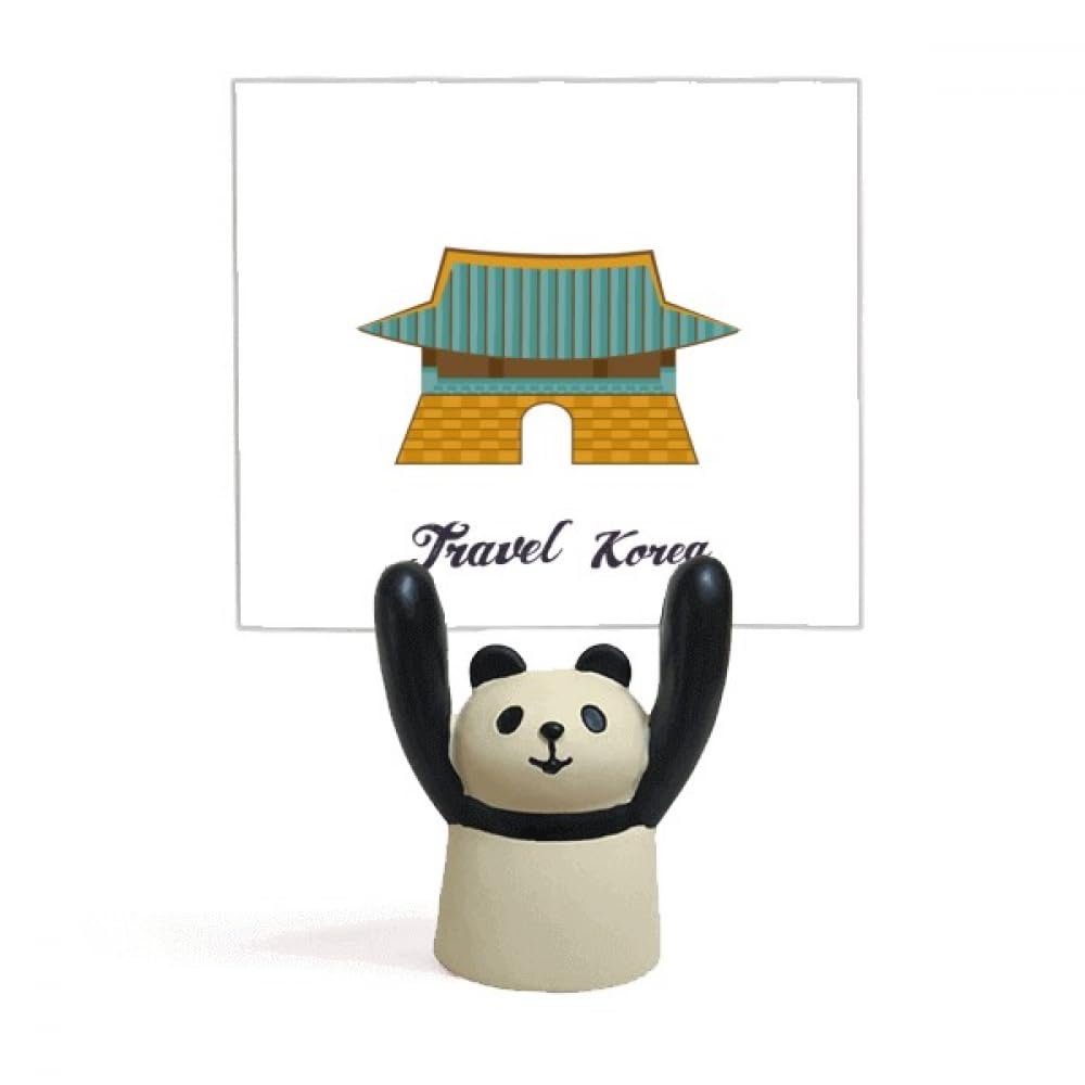 South Korea Gwanghwamun Gate Panda Memo Holder
