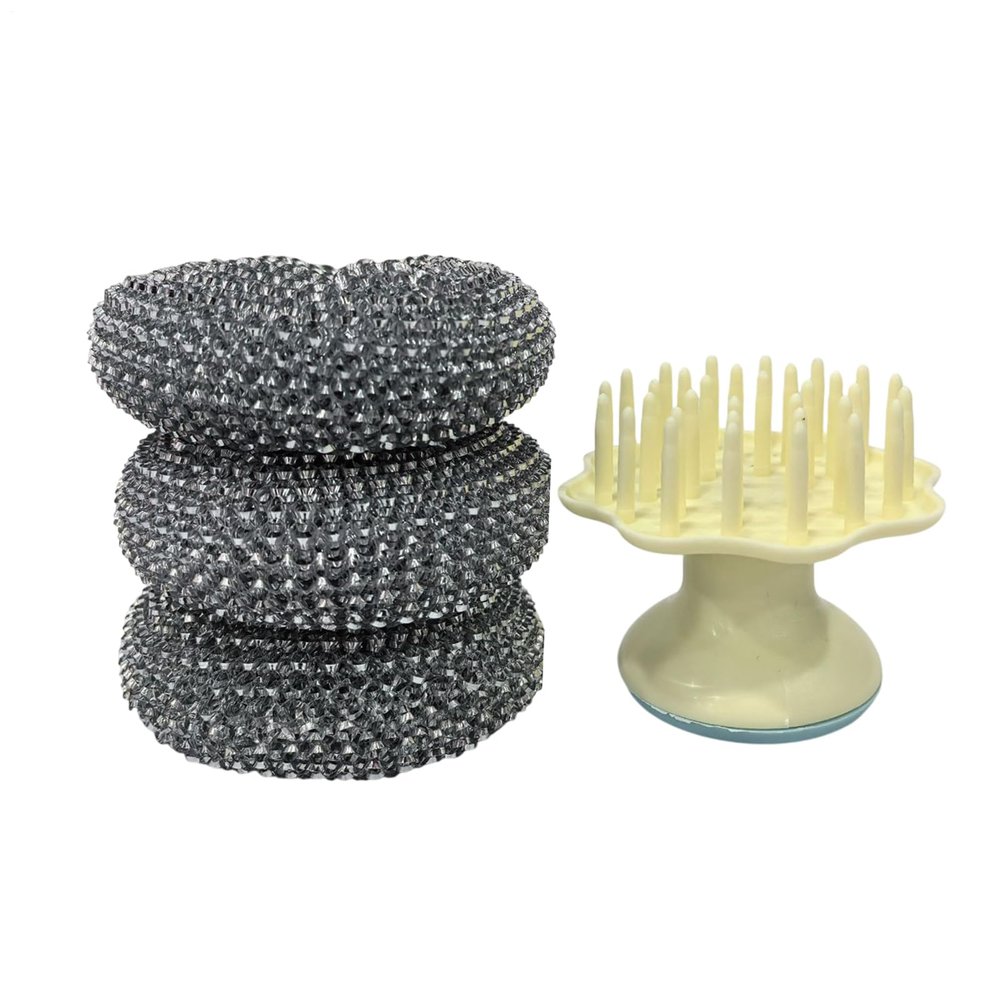 Ergonomic Pot Brush