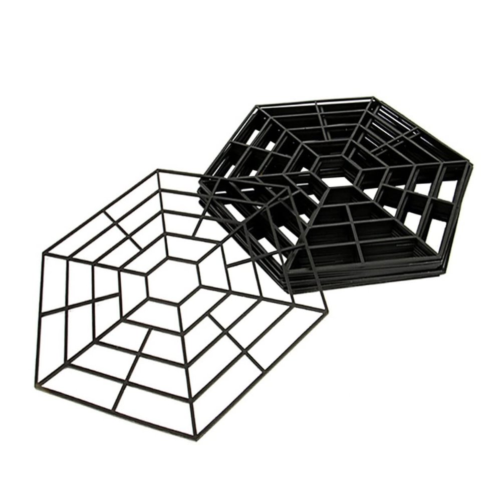 Happyyami 20-Pack Black Hexagonal Fish Protection Nets for Outdoor Ponds