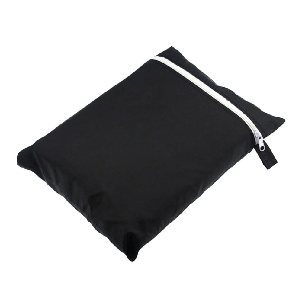 HEMOTON Golf Cart Protective Cover, Oxford Fabric, Black, M, 275 x 122 x 168 cm, Dust and Sun Protection for Outdoor Use