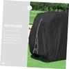 HEMOTON Golf Cart Protective Cover, Oxford Fabric, Black, M, 275 x 122 x 168 cm, Dust and Sun Protection for Outdoor Use view 4