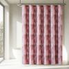Lush Decor Gilded Spore Cotton Shower Curtain, 183 x 183 cm, Pink view 1