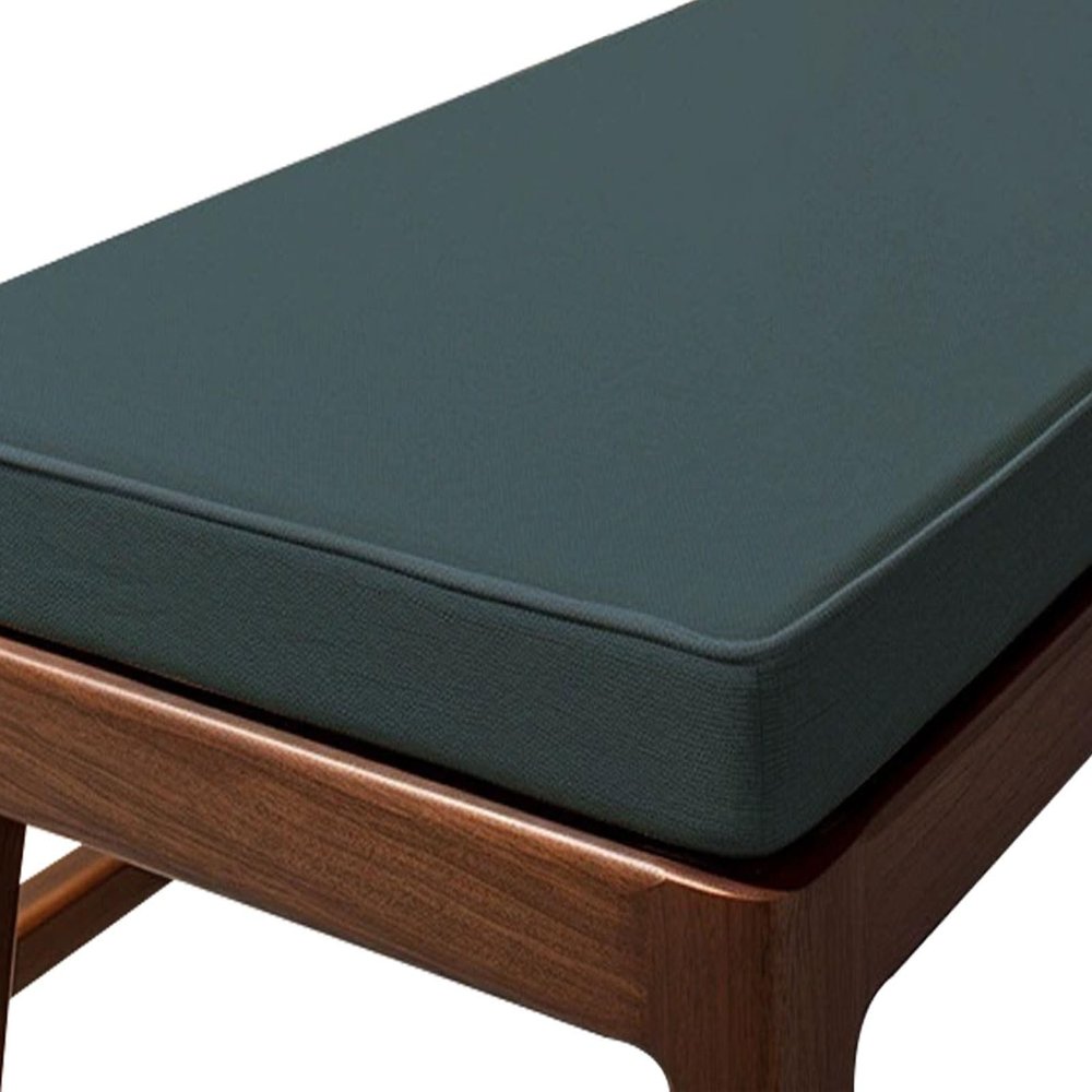 VEAI Outdoor Bench Cushion, Non-Slip, Blue, 70 x 35 x 5 cm