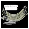 BADIKA Grounding Cable, 100 Pieces, 6 mm² Copper Stranded Wire, 450 mm, 8-Aperture view 3