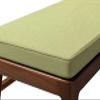 VEAI Outdoor Bench Cushion, Non-Slip, Green, 190 x 50 x 5 cm view 1