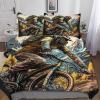 Mountain Bike Microfiber Duvet Cover Set, 2-Piece, Single 135 x 200 cm view 1