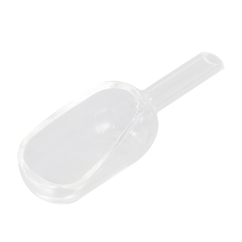 IMIKEYA Glass Laboratory Weighing Scoop for Precise Weighing and Portable Use