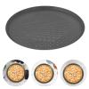 FUNNETOYU 33 cm Round Perforated Aluminum Pizza Pan view 4