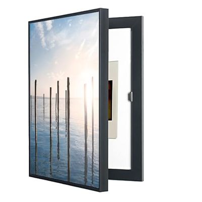 Decorative Covers for Electrical Meter Boxes | Artistic Fuse Box Concealment | Cabinet-Style Decor