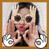 Funny Glasses with OK Finger Gesture view 3