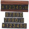 Adjustable Plastic Price Cubes, 1 Set view 1