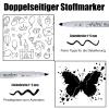 Caelura 4-Pack Washable Fabric Markers view 3