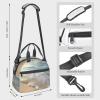 Serene Coastal Lunch Bag for Women and Men, Reusable Insulated Lunch Box, Leakproof, Large Capacity view 3