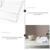 HORIALENCE Clear Acrylic Storage Box with Compartments view 4
