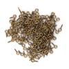 200pcs Eye Pins Alloy - Screw Hooks for Jewelry Making view 2