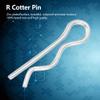 Durable Zinc-Plated R-Clips, 4 Sizes, 1.6/1.8/2/2.5 mm (1.6 × 28 mm, 30 pcs) view 4