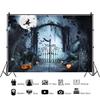 Xiaoterna 6 x 3 m Halloween Forest Cemetery Photography Backdrop view 4