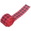 Christmas Plaid Ribbon - Wire Ribbon for DIY view 3