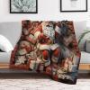Santa Claus Fleece Blanket, Soft Lightweight Flannel Throw for Couch, Bed, or Sofa, 150 x 200 cm view 2