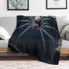 Spider Flannel Fleece Throw Blanket, 130 x 180 cm view 2