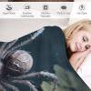 Spider Flannel Fleece Throw Blanket, 130 x 180 cm view 3