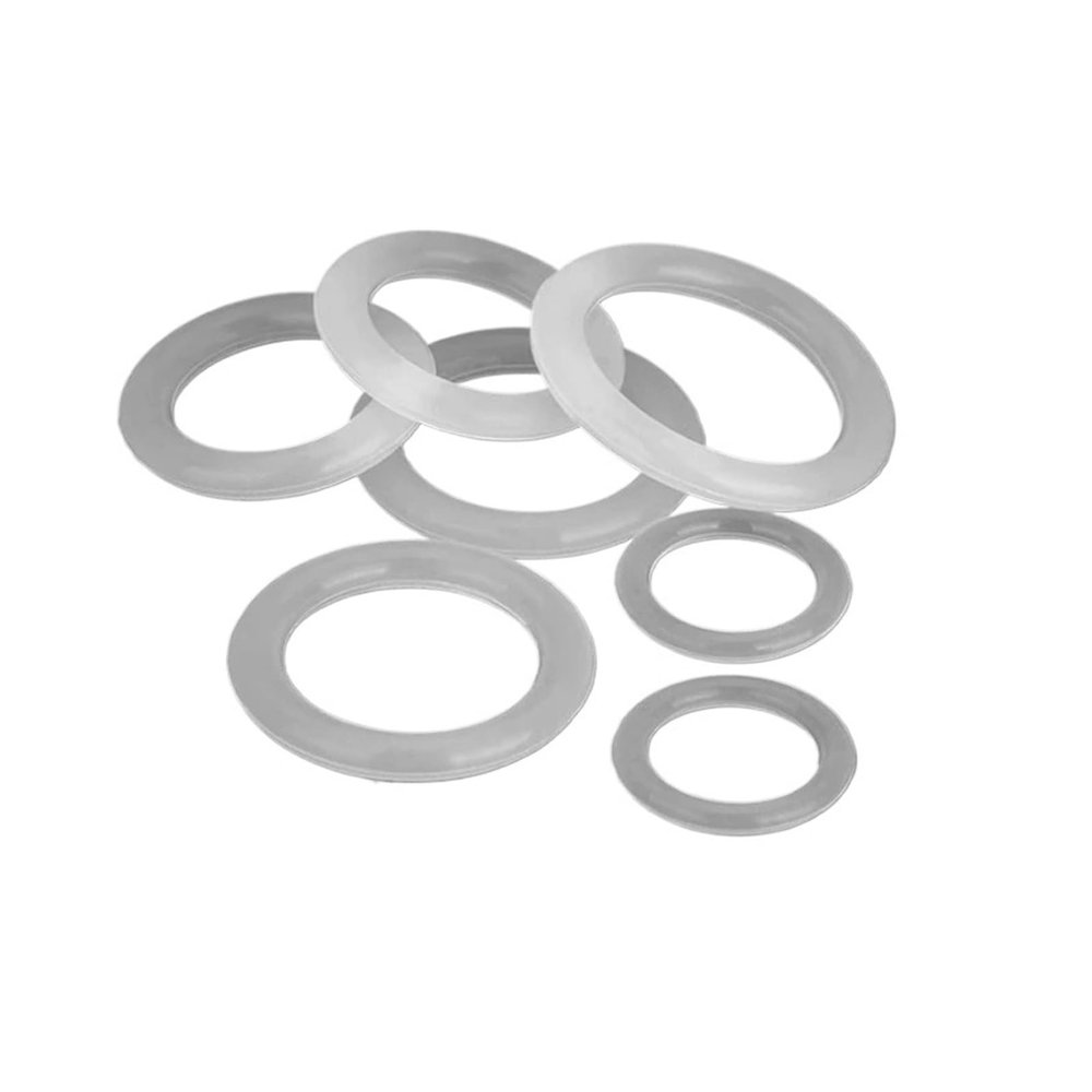 Sealing Washer, Silicone O-Ring Seal, Food-Grade VMQ Silicone, CS 5 mm, AD 15400 mm (OD