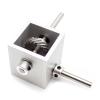 Right-Angle Bevel Gear Reducer, 1:2 Ratio, 10/20 Teeth, 6 mm view 2