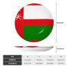 PHAYAH Sultanate of Oman Pattern Bone China Decorative Plate with Vertical Stand, 15.2 cm view 2
