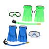 ibasenice Kids' Silicone Snorkel Set, Leak-Resistant and Adjustable view 1