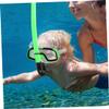 ibasenice Kids' Silicone Snorkel Set, Leak-Resistant and Adjustable view 3