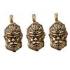 DOITOOL 3-Pack Vibrant DIY Brass Keychain with Wukong Monkey Design view 1