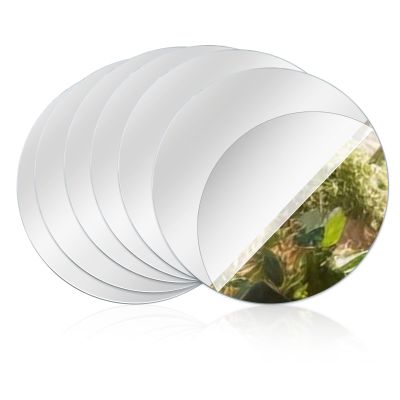 QfwdfcTrenz 6-Pack Round Adhesive Mirrors