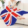 Suhoaziia Fleece Blanket for Sofa and Bed, Union Jack Flag Pattern view 4