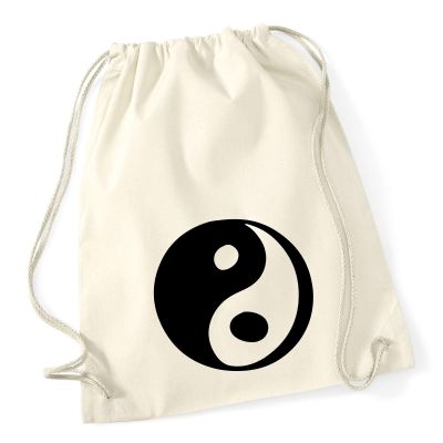 Huuraa Yin and Yang Drawstring Backpack – Taoism Gift