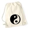 Huuraa Yin and Yang Drawstring Backpack – Taoism Gift view 1