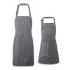 Livdouyu Kitchen Apron Set for Women and Kids, 2 Adjustable Aprons with Pockets view 1