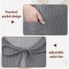 Livdouyu Kitchen Apron Set for Women and Kids, 2 Adjustable Aprons with Pockets view 4