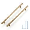 JOY DECOR Stainless Steel Cabinet Handles, 20-Pack, Champagne Bronze, 224 mm Hole Center view 1