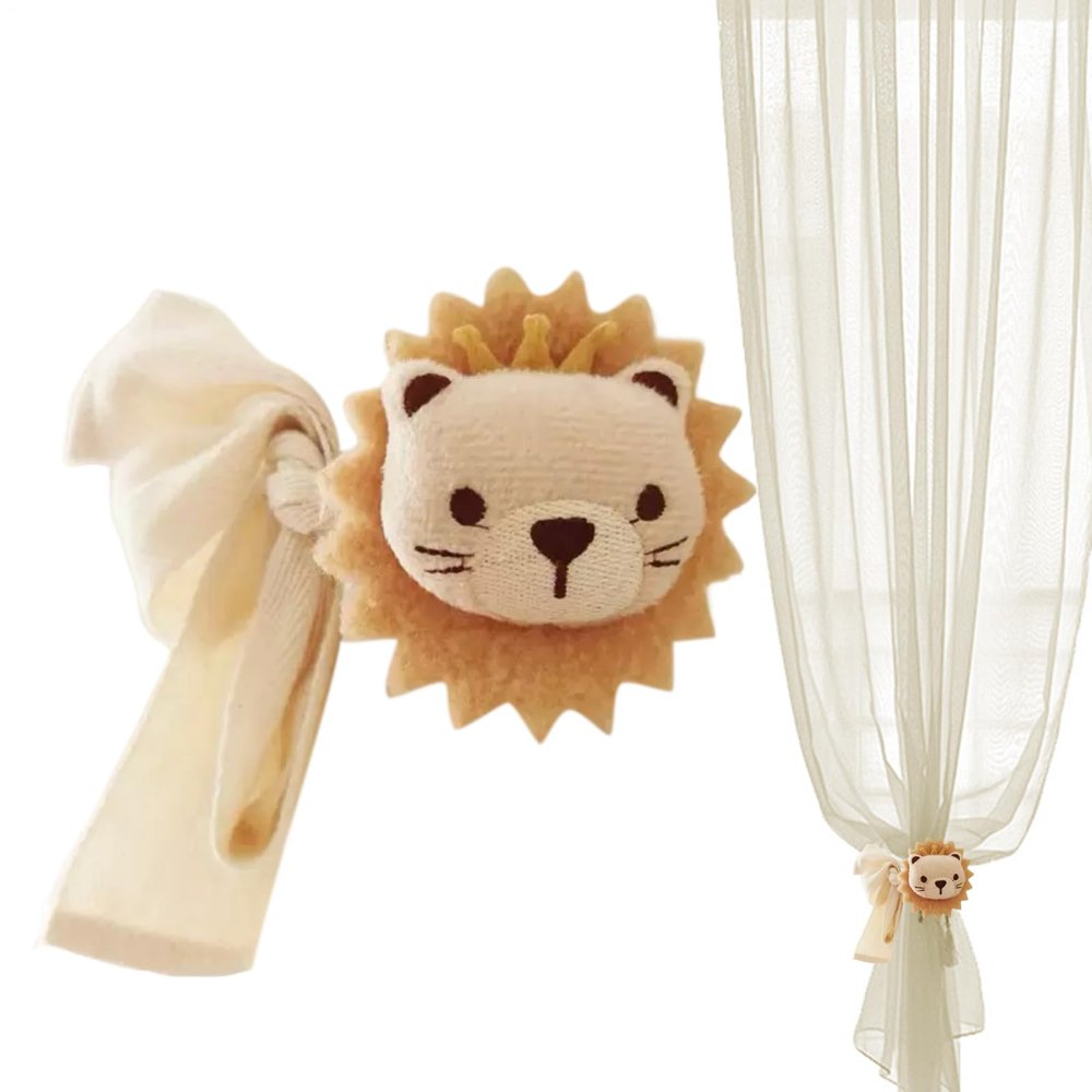 Drapery Tiebacks - Cute Cartoon Animal Design