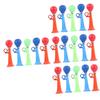 HEMOTON 4 Sets Bicycle Horns, Press-to-Sound Bike Bells for Teenagers, Durable Plastic Bicycle Sound Horns, Random Color, 5 Pieces × 4 view 1