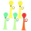 HEMOTON 4 Sets Bicycle Horns, Press-to-Sound Bike Bells for Teenagers, Durable Plastic Bicycle Sound Horns, Random Color, 5 Pieces × 4 view 3