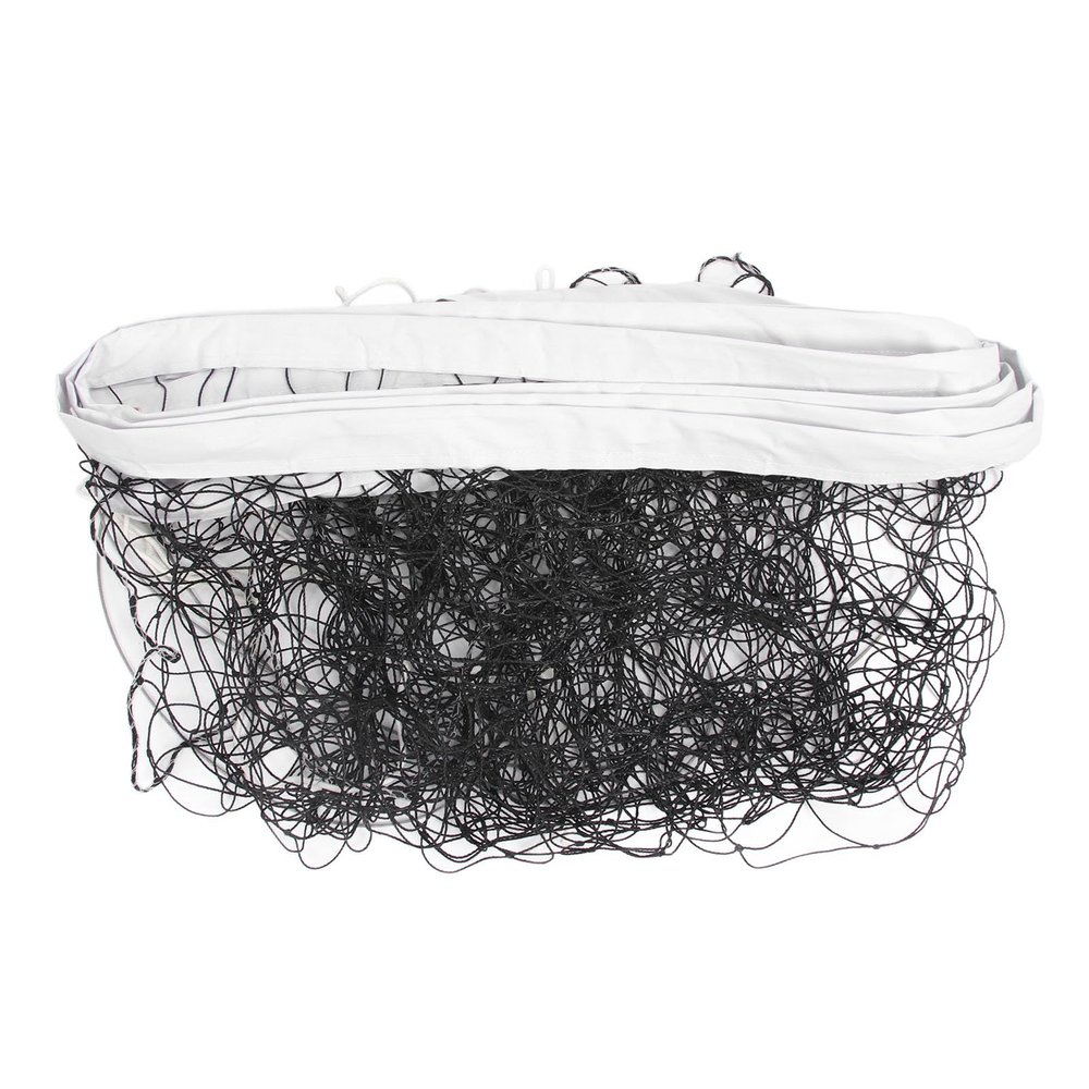 Baxnore PE Volleyball Net, One-Sided Waterproof Outdoor Net with Reinforced Edges