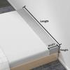 Mattress Gap Filler and Bed Bridge Pillow for Twin, Full, Queen, and King Beds, 47 x 4 x 1 in, #2 view 3