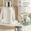 MRKU Insulated Stainless Steel Water Bottle with Large Capacity and Tea Separation view 3