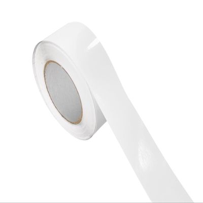 DecoMeister Gloss Car Wrap Film 5 x 50 cm | Adhesive Car Film with Air-Channel Adhesive and UV Protection | Self-Adhesive Film for Interior and Exterior | Gloss White