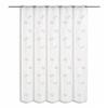 Clever-Kauf-24 White Sheer Curtain with Embroidery view 1