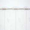 Clever-Kauf-24 White Sheer Curtain with Embroidery view 3